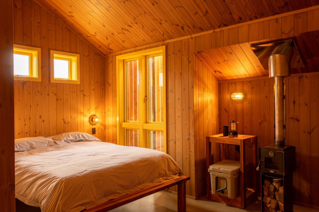 Self-contained cabins are a stunning option for Glenorchy Accommodation at the Great Glenorchy Alpine Base Camp